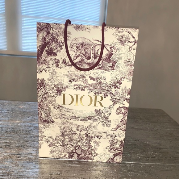 dior gift bags